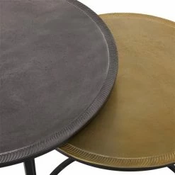Cheapest 🤩 Grayson Lane 2-Piece Round Metal Accent Table Set 👍 -GRAYSON LANE Sales 2022 330857200 AlternateImage3 l