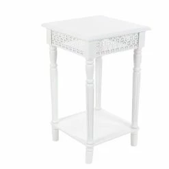 Deals 😉 Grayson Lane Farmhouse White Wood Square Accent Table 🔔 9 Deals 😉 Grayson Lane Farmhouse White Wood Square Accent Table 🔔 -GRAYSON LANE Sales 2022 330857206 AlternateImage5 l