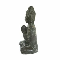 Wholesale 🥰 Grayson Lane 16-in x 13-in Rustic Brown Ceramic Buddha Scultpure 🎁 -GRAYSON LANE Sales 2022 330857220 AlternateImage3 l