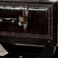 Coupon 👏 Grayson Lane Traditional Brown Wood and Faux Leather Square End Table 🔥 7 Coupon 👏 Grayson Lane Traditional Brown Wood and Faux Leather Square End Table 🔥 -GRAYSON LANE Sales 2022 330857222 AlternateImage3 l