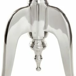 Discount 😉 Grayson Lane Traditional Silver Aluminum Round End Table ❤️ -GRAYSON LANE Sales 2022 330857225 AlternateImage4 l