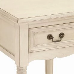 Coupon 🤩 Grayson Lane Traditional Cream Wood Rectangular End Table 😍 -GRAYSON LANE Sales 2022 330857226 AlternateImage3 l
