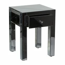 Promo ⭐ Grayson Lane Clear Mirror Rectangular End Table 🌟 -GRAYSON LANE Sales 2022 330857228 AlternateImage5 l