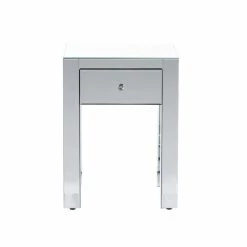 Promo ⭐ Grayson Lane Clear Mirror Rectangular End Table 🌟 -GRAYSON LANE Sales 2022 330857228 AlternateImage6 l