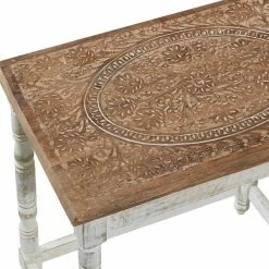 Best deal ⌛ Grayson Lane White Mango Wood Rectangular End Table - Set of 2 🛒 -GRAYSON LANE Sales 2022 330857229 AlternateImage3 l
