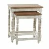 Best deal ⌛ Grayson Lane White Mango Wood Rectangular End Table - Set of 2 🛒