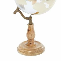 Wholesale ✨ Grayson Lane 15-in x 8-in Traditional Gold Wood Globe 😀 -GRAYSON LANE Sales 2022 330857233 AlternateImage2 l