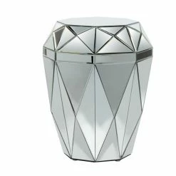 Discount 🌟 Grayson Lane Silver Mirror Octagon End Table 💯 -GRAYSON LANE Sales 2022 330857242 AlternateImage5 l