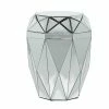 Discount 🌟 Grayson Lane Silver Mirror Octagon End Table 💯