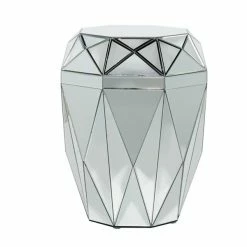 Discount 🌟 Grayson Lane Silver Mirror Octagon End Table 💯