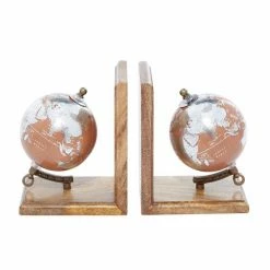 Coupon 😉 Grayson Lane 7-in x 6-in Traditional Copper Wood Bookends 👏 -GRAYSON LANE Sales 2022 330857252 AlternateImage4 l
