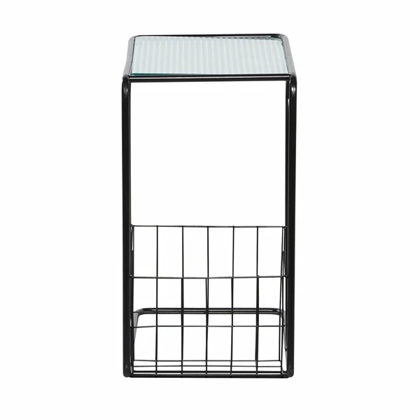 New ๐ฅ Grayson Lane Black Glass Rectangular End Table ๐ 5 New ๐ฅ Grayson Lane Black Glass Rectangular End Table ๐ - Image 5