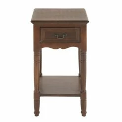 Brand new ✨ Grayson Lane Traditional Brown Pine Wood Rectangular Accent Table 🎁 -GRAYSON LANE Sales 2022 330857269 AlternateImage6 l