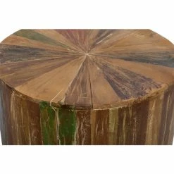 Deals 🛒 Grayson Lane Rustic Brown Reclaimed Wood Round End Table ⭐ -GRAYSON LANE Sales 2022 330857275 AlternateImage3 l