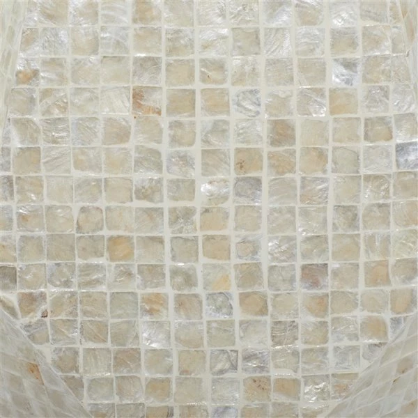 Discount π Grayson Lane Beige Resin Live Edge End Table π 4 Discount π Grayson Lane Beige Resin Live Edge End Table π - Image 4