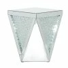 Top 10 😉 Grayson Lane Glam Silver Mirror Square End Table ❤️