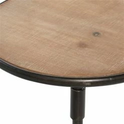 Brand new ⭐ Grayson Lane Industrial Grey Wood Round End Table 🧨 -GRAYSON LANE Sales 2022 330857280 AlternateImage3 l