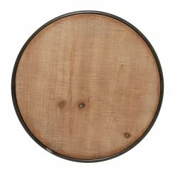 Brand new ⭐ Grayson Lane Industrial Grey Wood Round End Table 🧨 -GRAYSON LANE Sales 2022 330857280 AlternateImage5 l