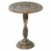 Deals 😍 Grayson Lane Traditional Brown Mango Wood Accent Table ✨