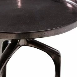 Brand new 😉 Grayson Lane Contemporary Black Aluminum Round End Table 😍 -GRAYSON LANE Sales 2022 330857288 AlternateImage3 l