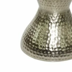 Budget 🌟 Grayson Lane Contemporary Silver Iron Round End Table 💯 -GRAYSON LANE Sales 2022 330857295 AlternateImage3 l