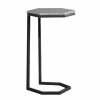Buy 🥰 Grayson Lane Black Granite/Marble Hexagon End Table 🥰