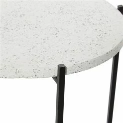 Top 10 ⭐ Grayson Lane Contemporary Black Terrazzo Round End Table ❤️ -GRAYSON LANE Sales 2022 330857299 AlternateImage3 l
