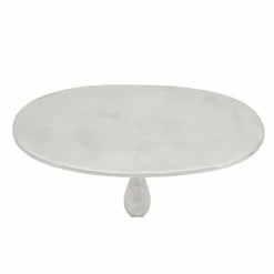Buy ⌛ Grayson Lane Traditional Silver Metal Round Accent Table 😉 -GRAYSON LANE Sales 2022 330857300 AlternateImage3 l