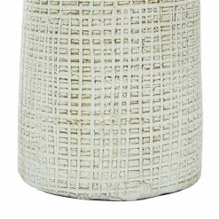 Brand new 👏 Grayson Lane 17-in x 8-in Coastal Style Vase in White Terracotta 😀 -GRAYSON LANE Sales 2022 330857301 AlternateImage2 l