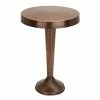 Deals 🔥 Grayson Lane Bronze Metal Round End Table ⌛