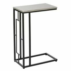 Best Pirce 💯 Grayson Lane Black Metal Rectangular End Table 🎁