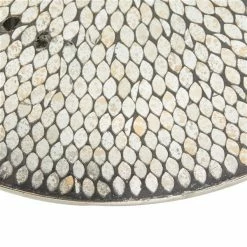 Outlet 🎁 Grayson Lane Glam Silver Metal Round End Table 🎉 -GRAYSON LANE Sales 2022 330857315 AlternateImage4 l