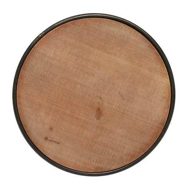 Hot Sale โ๏ธ Grayson Lane Industrial Black Wood Round End Table ๐ฏ 5 Hot Sale โ๏ธ Grayson Lane Industrial Black Wood Round End Table ๐ฏ - Image 5