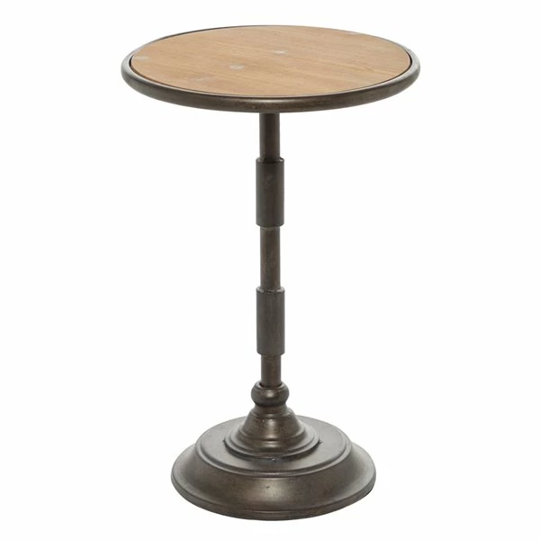 Hot Sale โ๏ธ Grayson Lane Industrial Black Wood Round End Table ๐ฏ 1 Hot Sale โ๏ธ Grayson Lane Industrial Black Wood Round End Table ๐ฏ