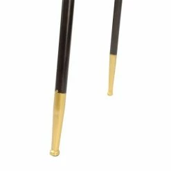 Wholesale ⌛ Grayson Lane Industrial Black Iron Metal Triangle End Table 😍 -GRAYSON LANE Sales 2022 330857326 AlternateImage3 l