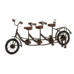 Discount 🛒 Grayson Lane 9-in x 20-in Vintage Brown Metal Bicycle Sculpture 🥰