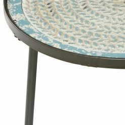 Best Sale 👍 Grayson Lane Vintage Black Metal Round Accent Table 👍 -GRAYSON LANE Sales 2022 330857345 AlternateImage3 l