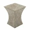 Brand new 😍 Grayson Lane Dark Beige Resin Square End Table 🎁