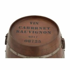 Outlet 🎁 Grayson Lane Farmhouse Brown Metal Round End Table 🌟 -GRAYSON LANE Sales 2022 330857350 AlternateImage3 l