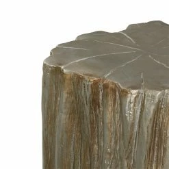 Hot Sale 🤩 Grayson Lane Eclectic Gold Fibreglass Live Edge End Table ⭐ -GRAYSON LANE Sales 2022 330857353 AlternateImage3 l