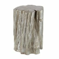 Hot Sale 🤩 Grayson Lane Eclectic Gold Fibreglass Live Edge End Table ⭐