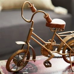 Hot Sale 🤩 Grayson Lane Set of 2 11-in x 8-in Vintage Gold Bicycle Sculpture ❤️ -GRAYSON LANE Sales 2022 330857361 AlternateImage2 l