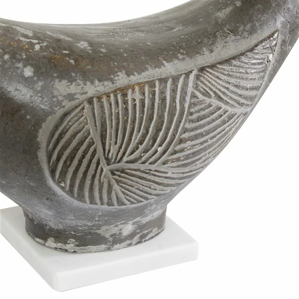 Hot Sale 🛒 Grayson Lane Set of 2 16.75-in x 18.25-in Coastal Brown Ceramic Bird Sculpture 🎁 3 Hot Sale 🛒 Grayson Lane Set of 2 16.75-in x 18.25-in Coastal Brown Ceramic Bird Sculpture 🎁 - Image 3