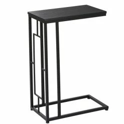 Hot Sale 🔔 Grayson Lane Contemporary Black Metal Rectangular End Table 🌟