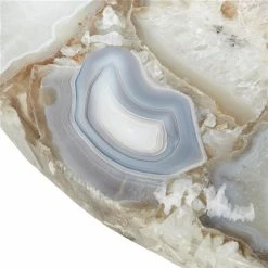 Budget 🎁 Grayson Lane Contemporary Silver Metal Round Accent Table 🛒 -GRAYSON LANE Sales 2022 330857366 AlternateImage3 l