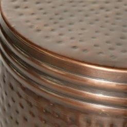 Wholesale 😉 Grayson Lane Brown Metal Round End Table 🌟 -GRAYSON LANE Sales 2022 330857369 AlternateImage3 l