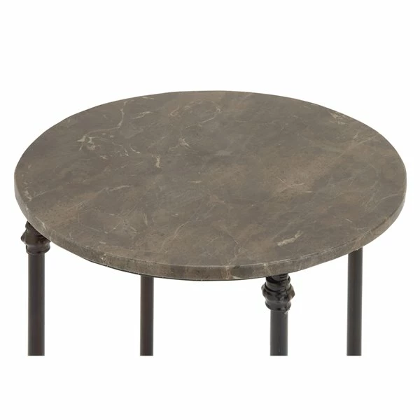 Brand new ๐งจ Grayson Lane Traditional Black Granite/Marble Round End Table ๐ 3 Brand new ๐งจ Grayson Lane Traditional Black Granite/Marble Round End Table ๐ - Image 3