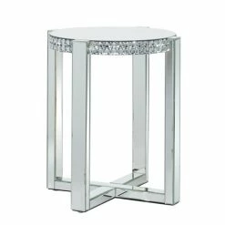 Top 10 😍 Grayson Lane Silver Mirror Round End Table 😍 -GRAYSON LANE Sales 2022 330857371 AlternateImage5 l