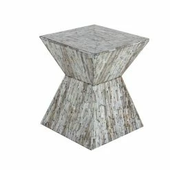Flash Sale ✨ Grayson Lane Grey Resin Square End Table 🌟 -GRAYSON LANE Sales 2022 330857375 AlternateImage5 l