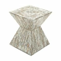 Flash Sale ✨ Grayson Lane Grey Resin Square End Table 🌟